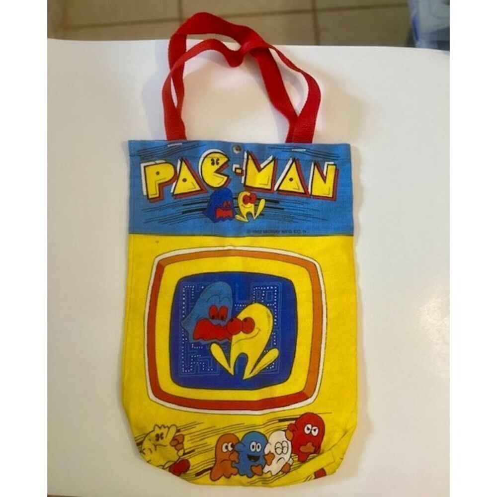 Vintage Pac-Man Bag 1982 Midway‎ MFG. CO.